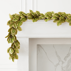 Glittered Magnolia Garland