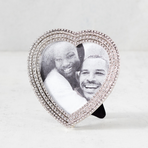 Jeweled Heart Frame