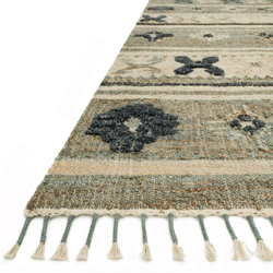 Summers Rug - Aqua/Ink