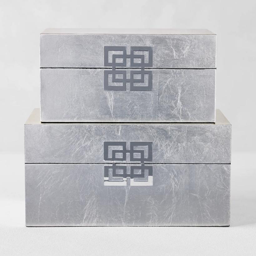 Ming Silver Boxes | Unique & Chic Storage | Z Gallerie Ming Silver Boxes | Unique & Chic Storage | Z Gallerie
