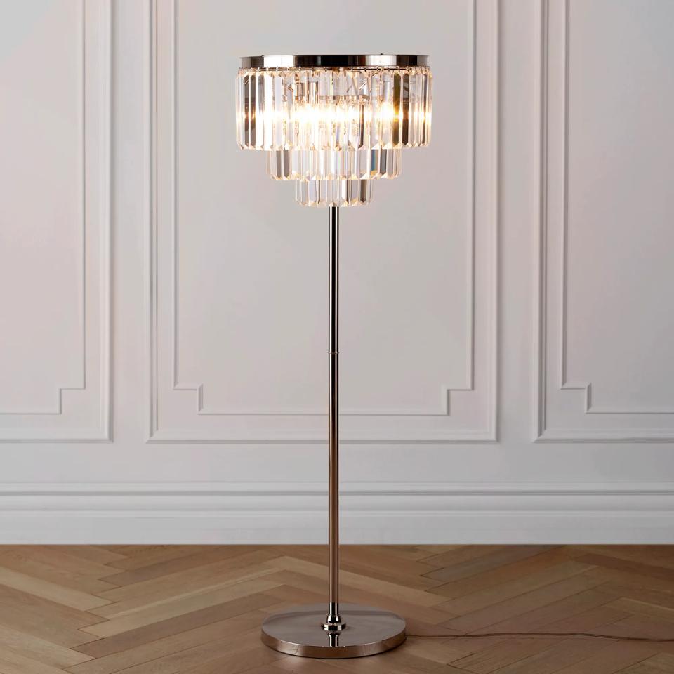 Luxe Crystal Floor Lamp | Z Gallerie Luxe Crystal Floor Lamp | Z Gallerie