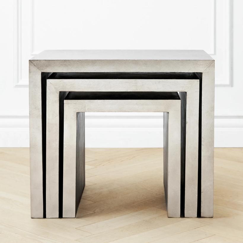 Nesting Tables | Minimalist, Metallic Astair Tables | Z Gallerie Nesting Tables | Minimalist, Metallic Astair Tables | Z Gallerie
