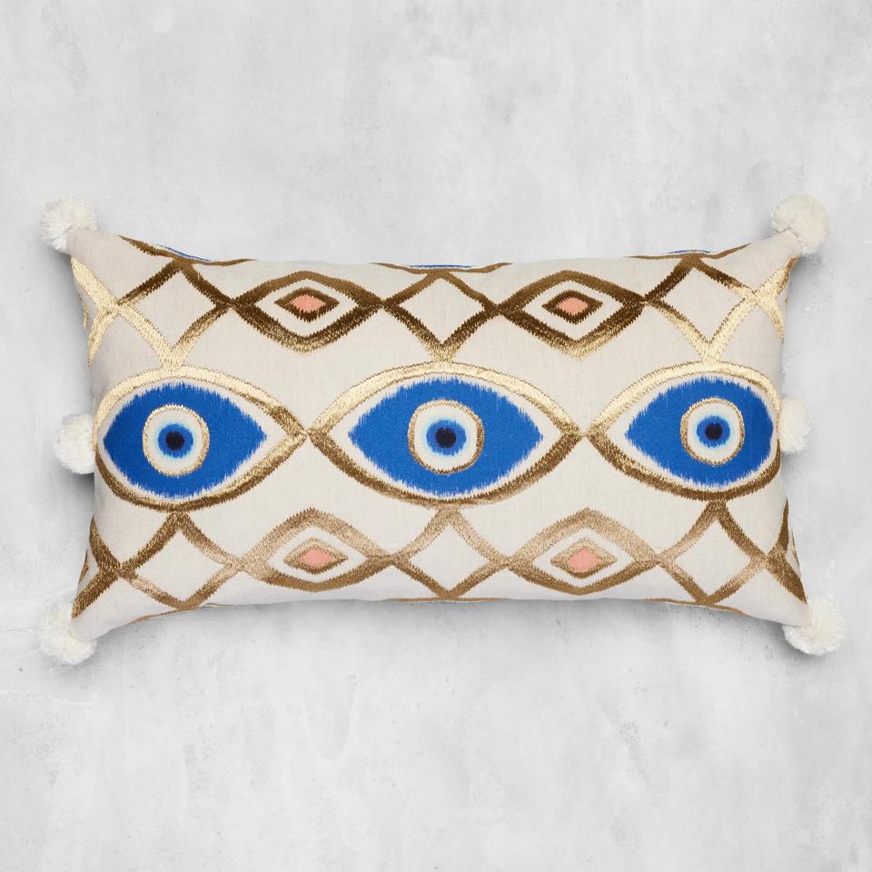 Vitra Graphic Print Pillow Eyes Cushion | Mohd Shop