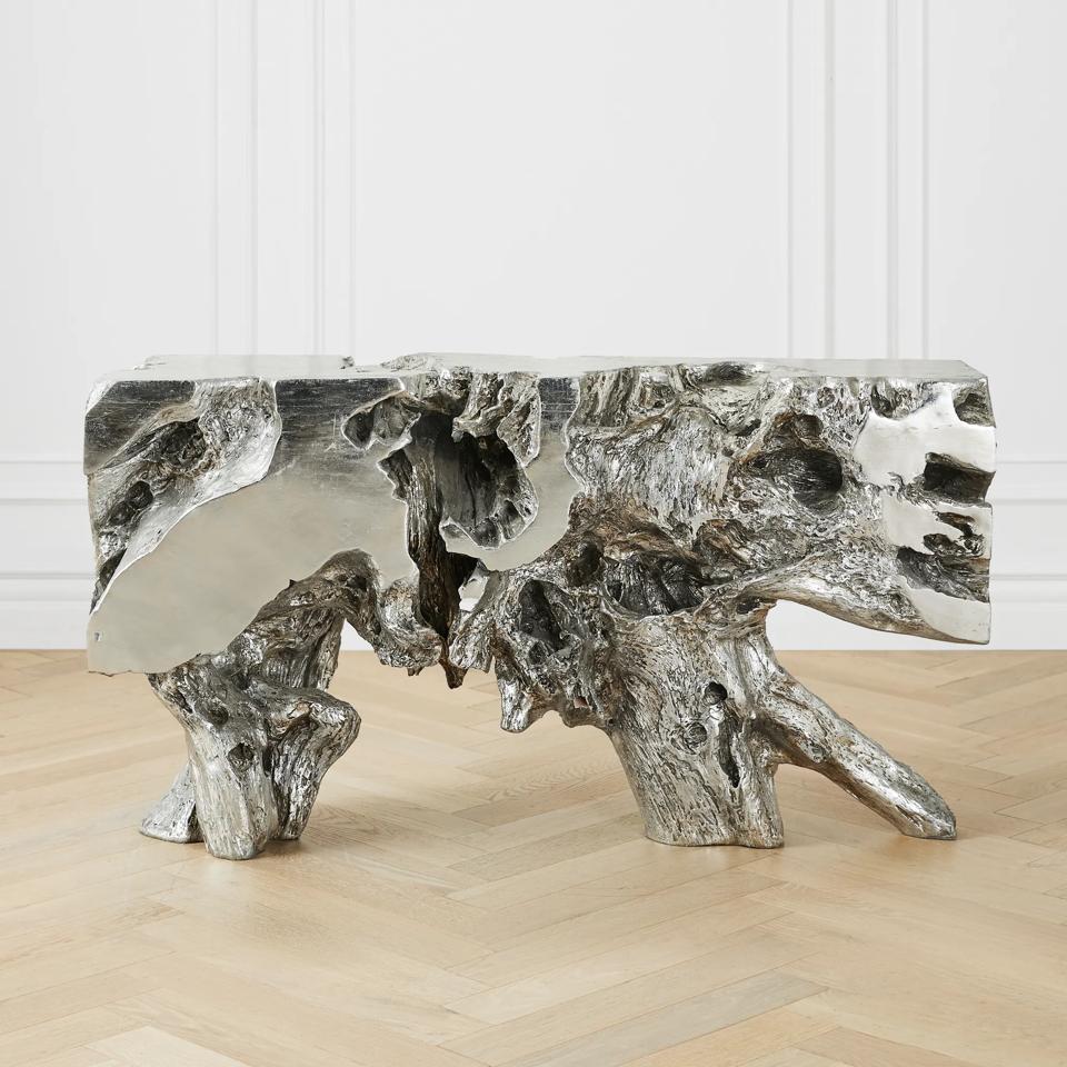 Silver Console Table | Sequoia Collection | Z Gallerie