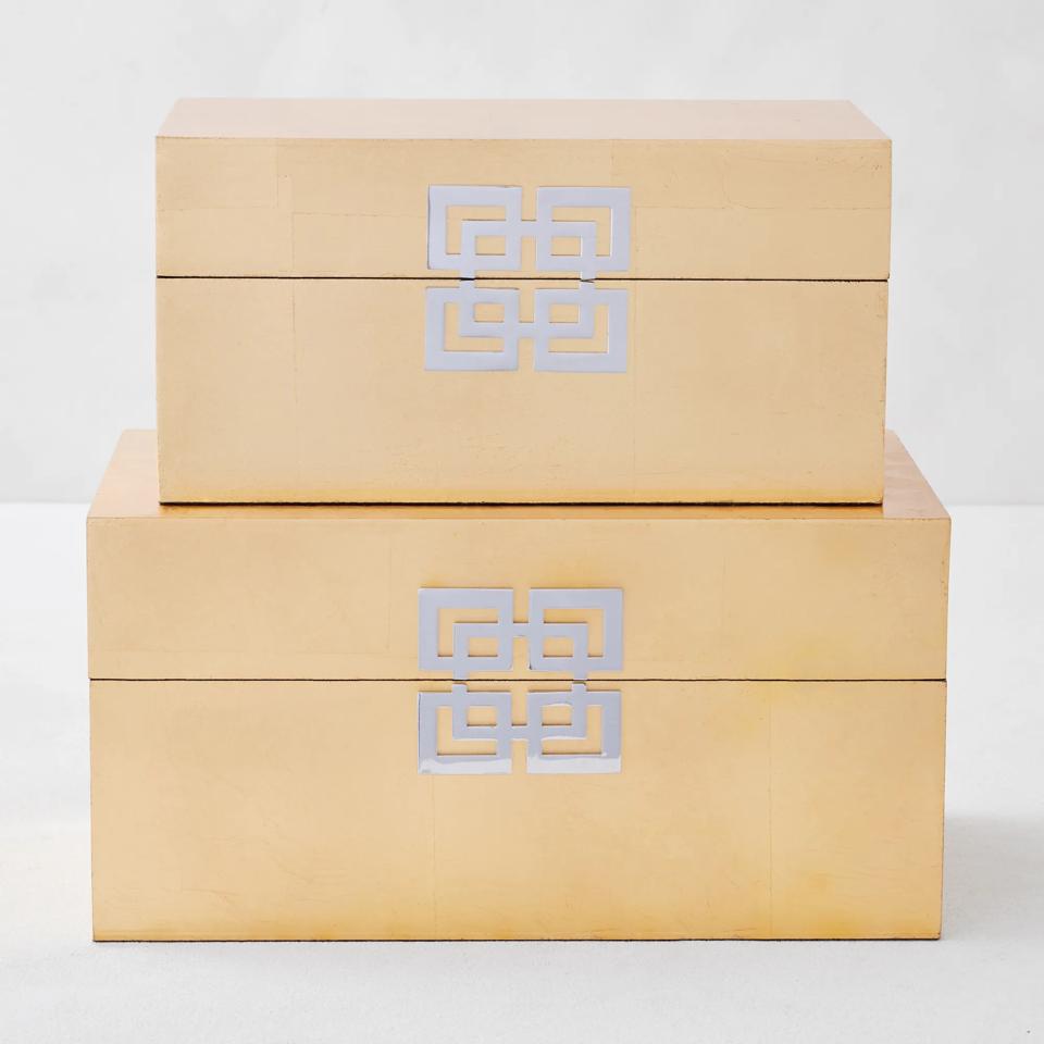 Ming Gold Boxes | Unique & Chic Storage | Z Gallerie Ming Gold Boxes | Unique & Chic Storage | Z Gallerie