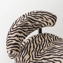 Anna Dining Chair - Zebra - Set of 2~FCH16184-ZBR Anna Dining Chair - Zebra - Set of 2~FCH16184-ZBR