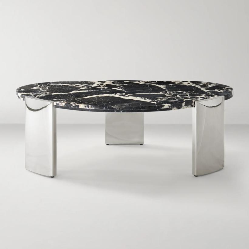 Flare Coffee Table~FCT90840-BLK-AB